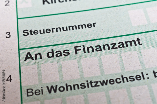 Finanzamt Steuererklärung 