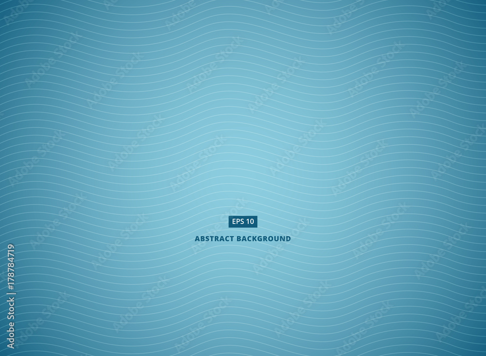 Blue abstract background with white wave lines. Blue abstract background with white wave lines.