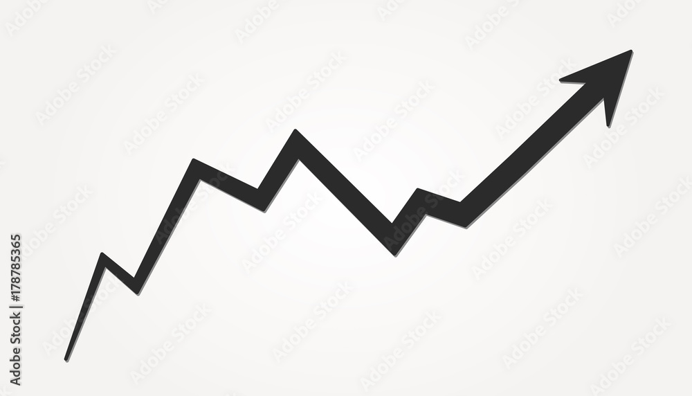 Black arrow vector icon Black arrow vector icon