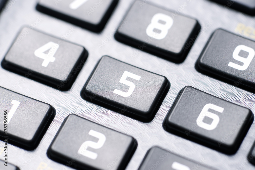Calculator close up Calculator close up