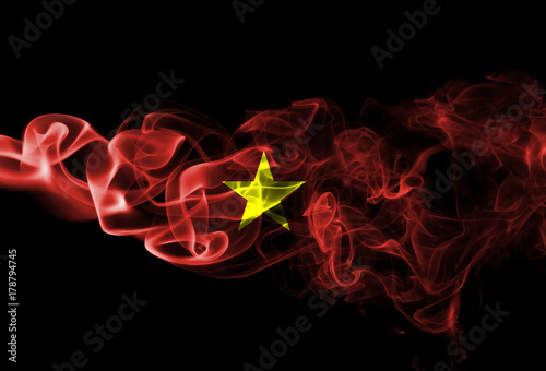 Vietnam smoke flag