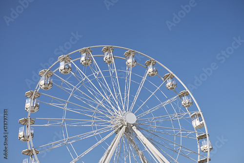 Forli  Italy - October 15  2017   Wonder wheel