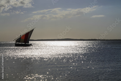 Sailing in the sunset