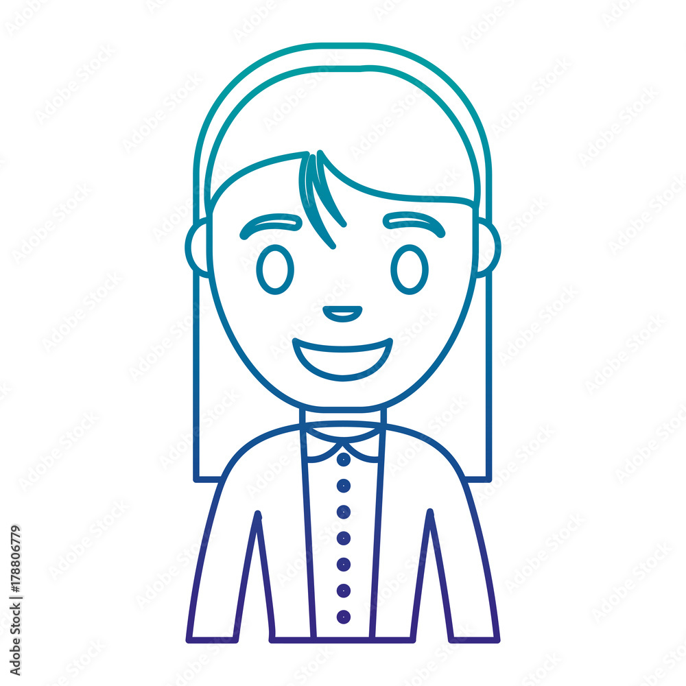 cartoon woman icon over white background vector illustration cartoon woman icon over white background vector illustration
