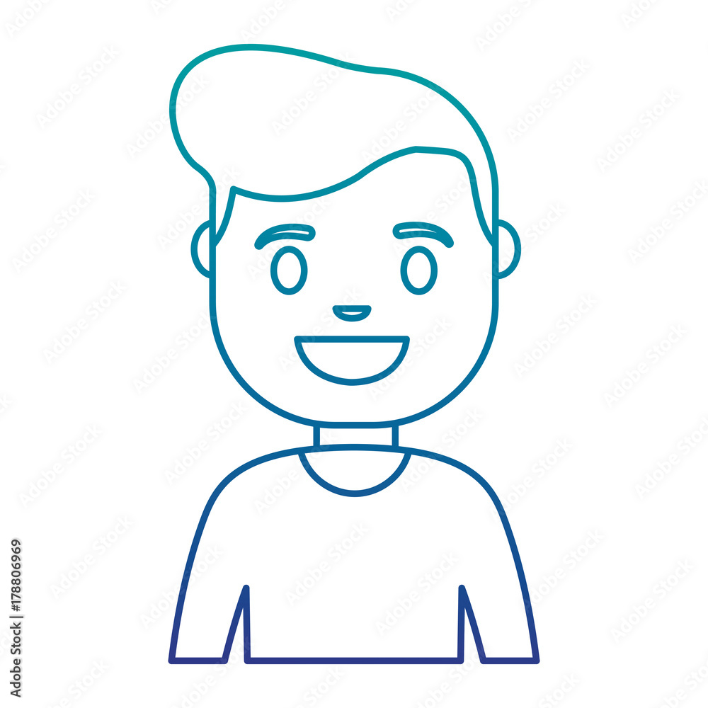cartoon man icon over white background vector illustration cartoon man icon over white background vector illustration