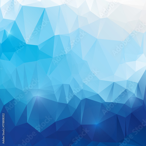 Vector abstract polygonal background