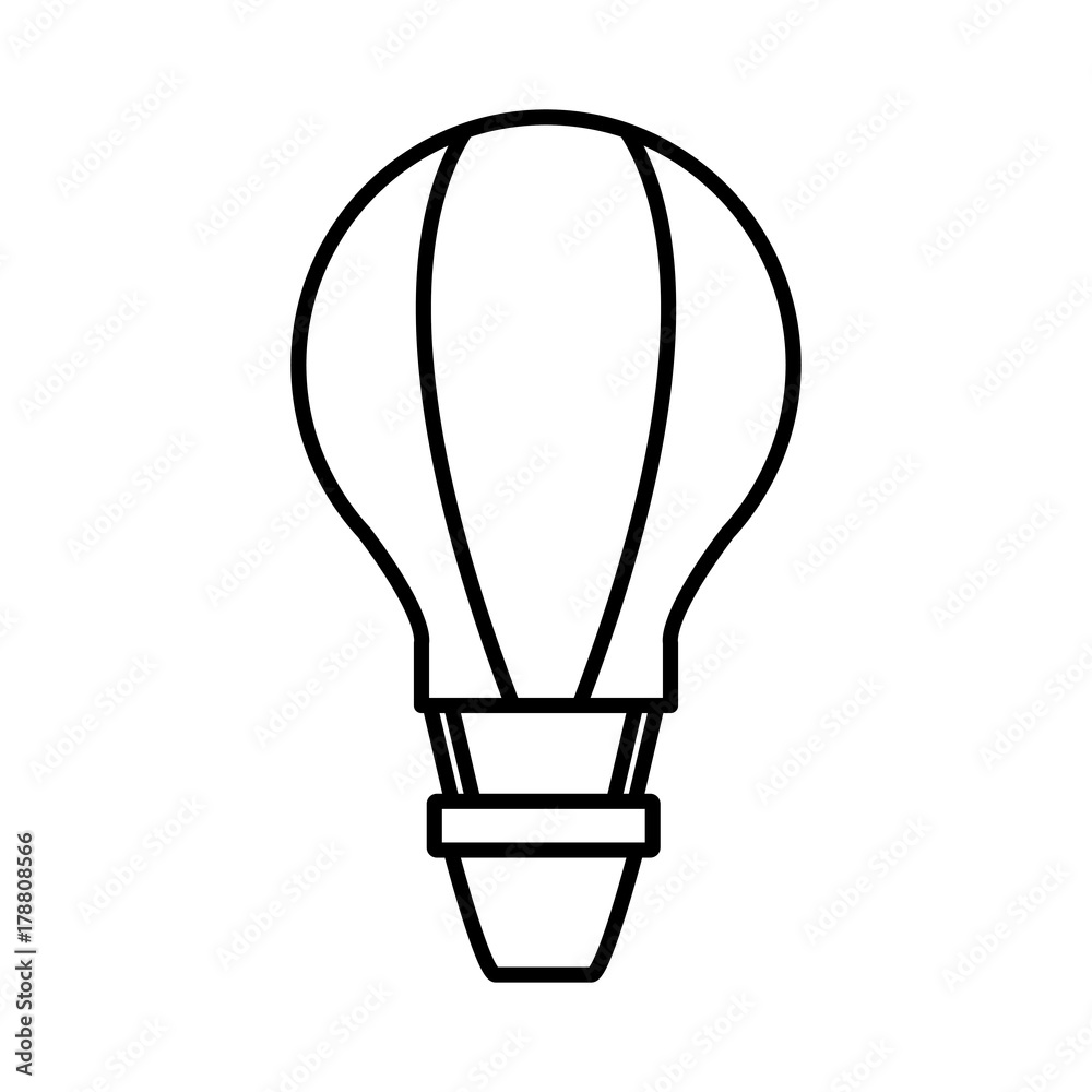 Hot air balloon icon vector illustration graphic design Hot air balloon icon vector illustration graphic design