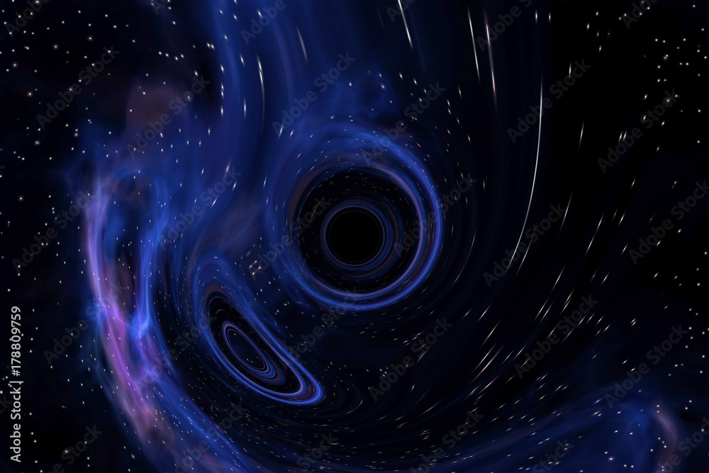 Obraz premium anomalia czarnej dziury