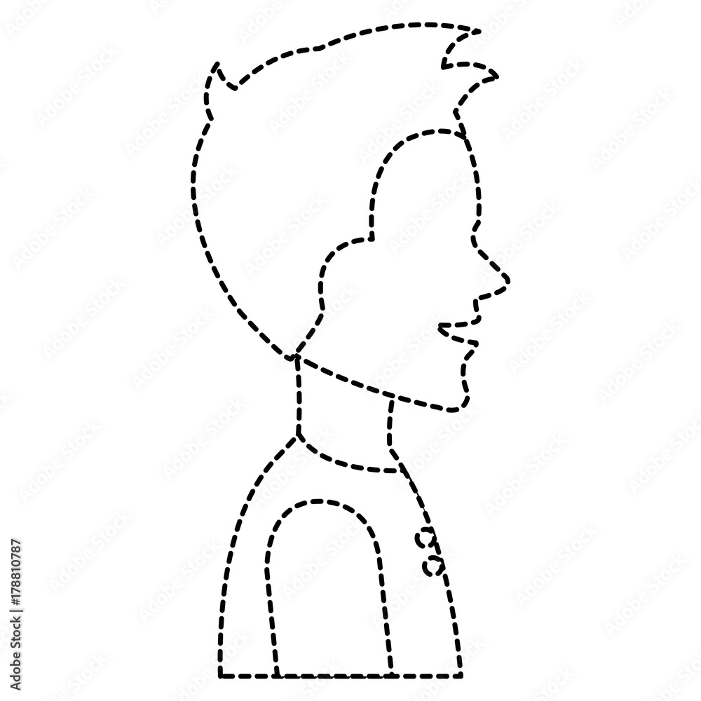 young man avatar character young man avatar character
