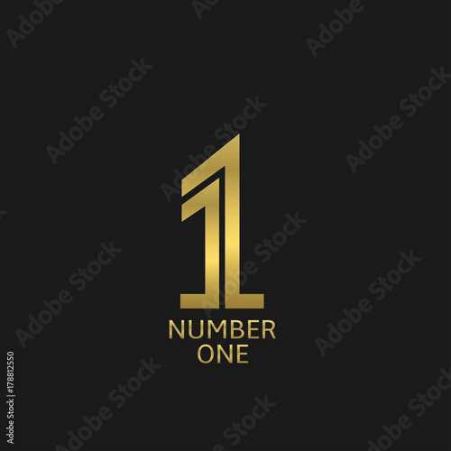 First place label