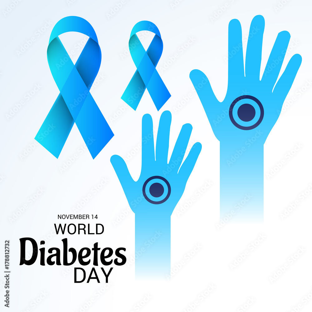 Fototapeta premium World Diabetes Day.