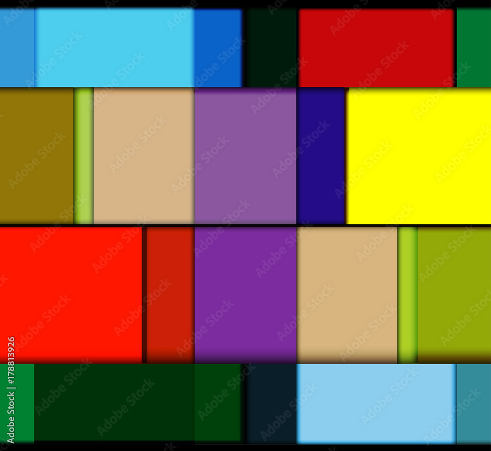 Squares background easy all editable