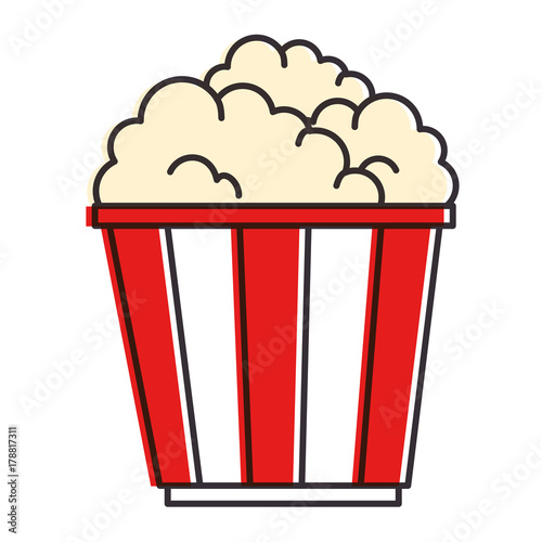 delicious pop corn icon