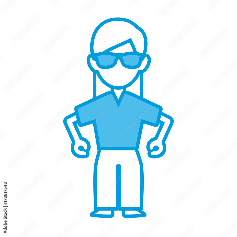 Woman with glasses icon vector illustration graphic design Woman with glasses icon vector illustration graphic design