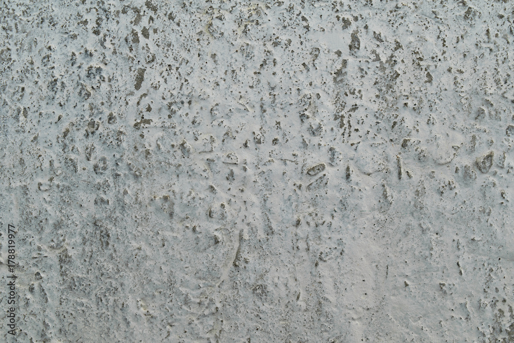 Obraz premium Cracked gray concrete wall background