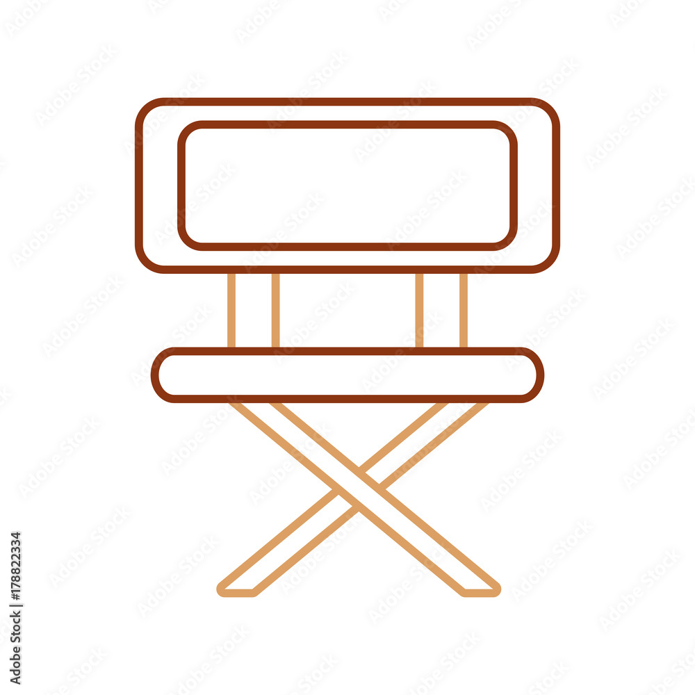 chair icon over white background vector illustration chair icon over white background vector illustration