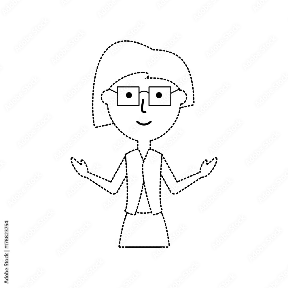 cartoon teacher woman icon over white background vector illustration cartoon teacher woman icon over white background vector illustration