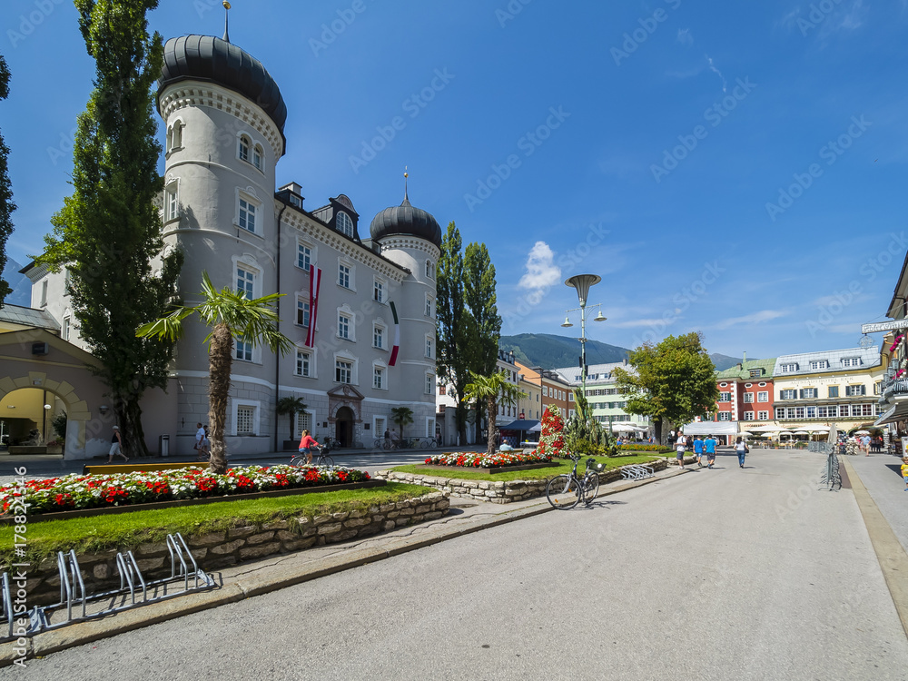 Obraz premium Österreich, Tirol, Lienz, Lienzer Rathaus (Liebburg)