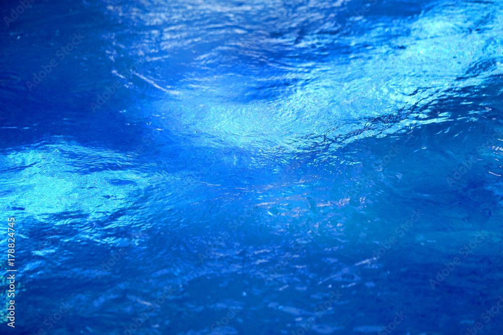 Photo background blue water