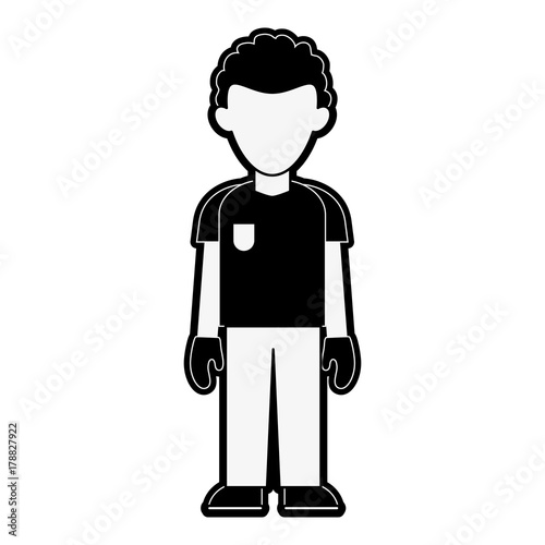 nurse man avatar icon image vector illustration design