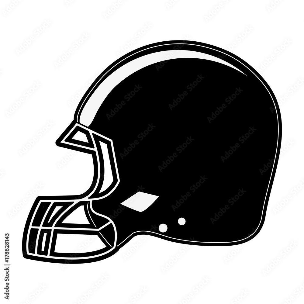helmet american football related icon image vector illustration design helmet american football related icon image vector illustration design