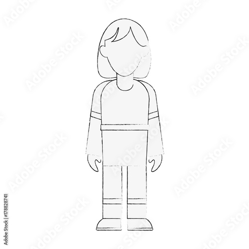 paramedic woman avatar icon image vector illustration design