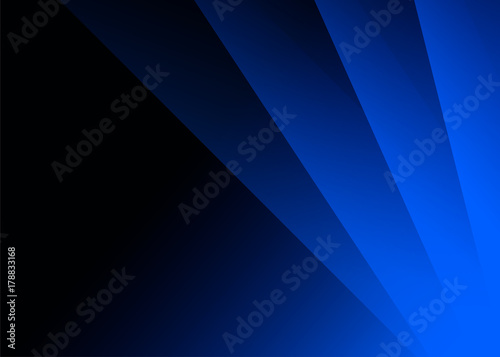 Blue geometric technological background. Template brochure, business card and layout design