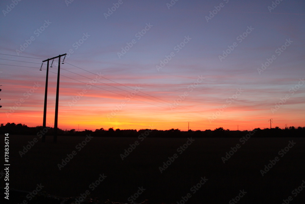 Fototapeta premium coucher de soleil