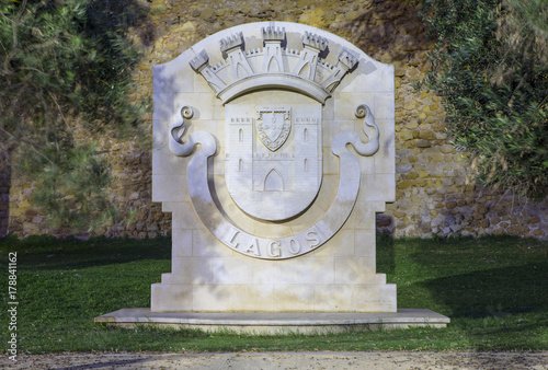 Lagos City Crest in Portugal