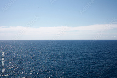 Ligurian sea seen from Portovenere
