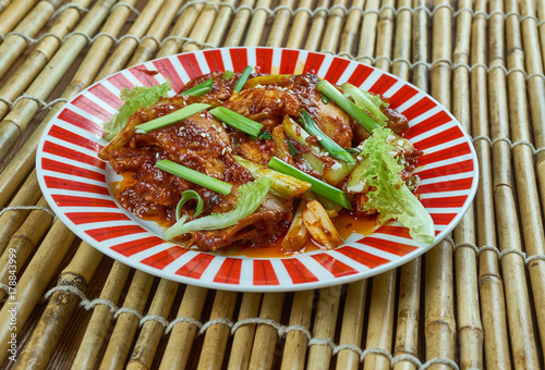 Photography Hunan  Chicken Stir Fry