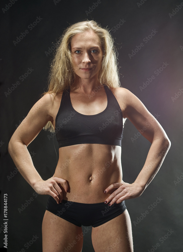 Fototapeta premium fitness woman