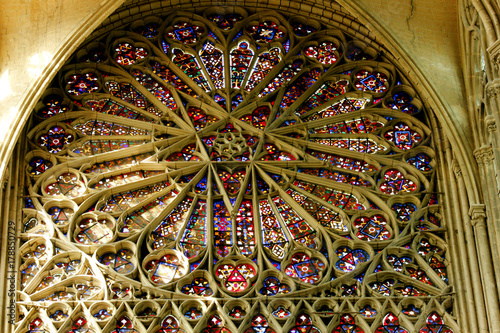 rosace de la cathédrale d’Amiens