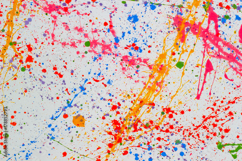 Pollock art texture graphic drawn backdrop wallpaper