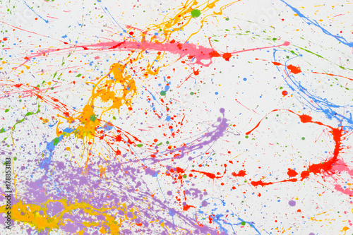 Pollock art texture graphic drawn backdrop wallpaper