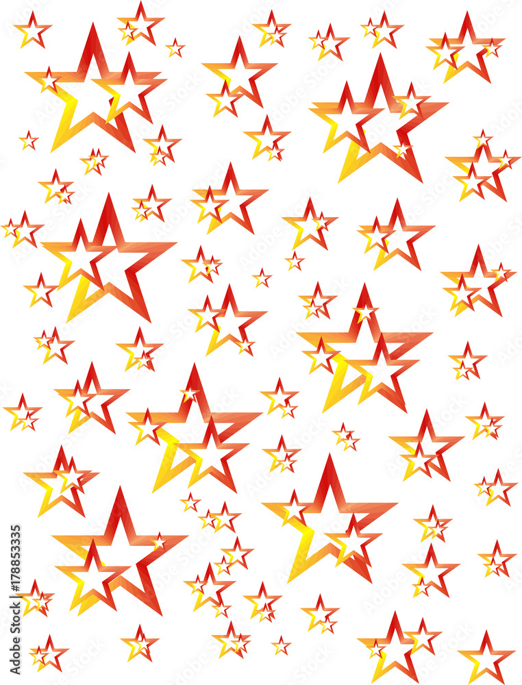 Obraz premium star gold