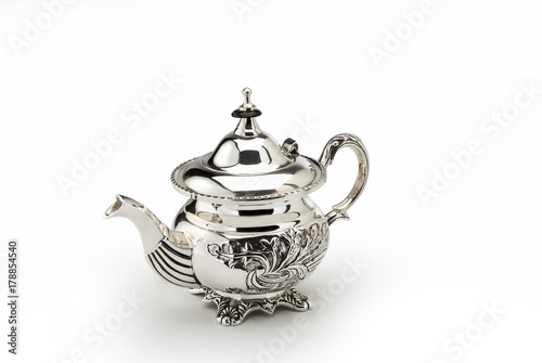 Sheffild chiselled teapot