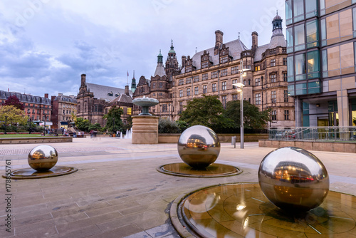 Millennium Square Sheffield Yorkshire UK photo