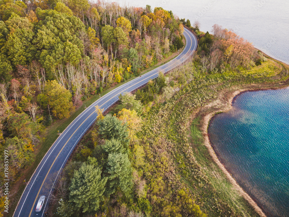 Aerial Landscape of Lebanon New Jersey