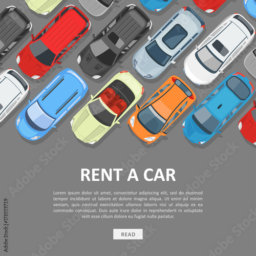 Rent a car template