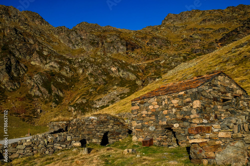 Sunrise Ordino Arcalis, the Pyrenees, Andorra photo