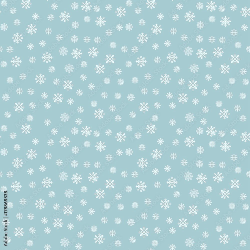 Abstract seamless pattern with snowflakes. Dotted winter background for xmas and New Year design Abstract seamless pattern with snowflakes. Dotted winter background for xmas and New Year design