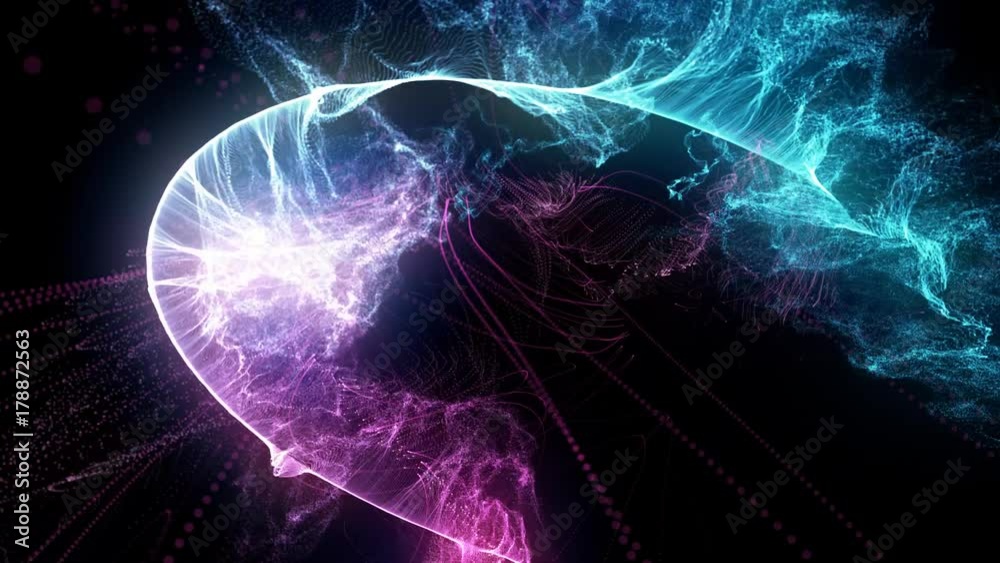 chaotic light streaks splashes abstract motion background