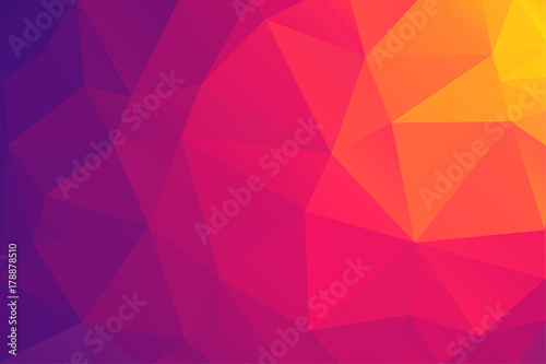modern geometrical abstract background. Triangular backdrop. Bright wallpaper