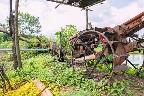 pushcart with pump for agriculture