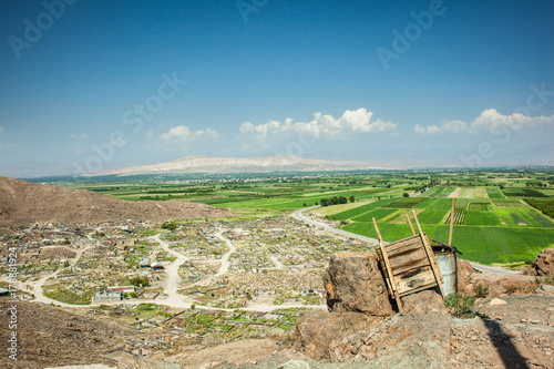 Armenian rural valley near Khor Virap