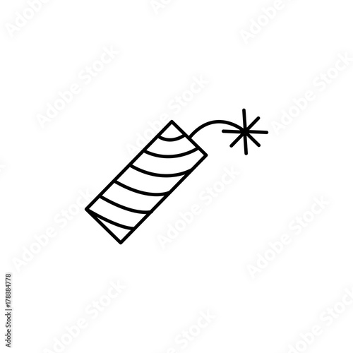 fire cracker icon