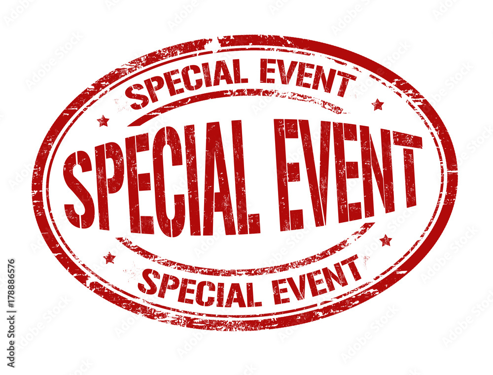 Special event grunge rubber stamp Special event grunge rubber stamp