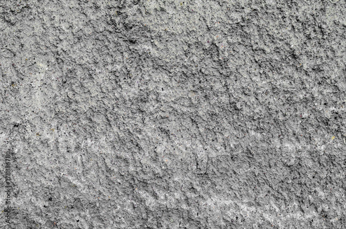 texture of gray decorative plaster on the whole frame