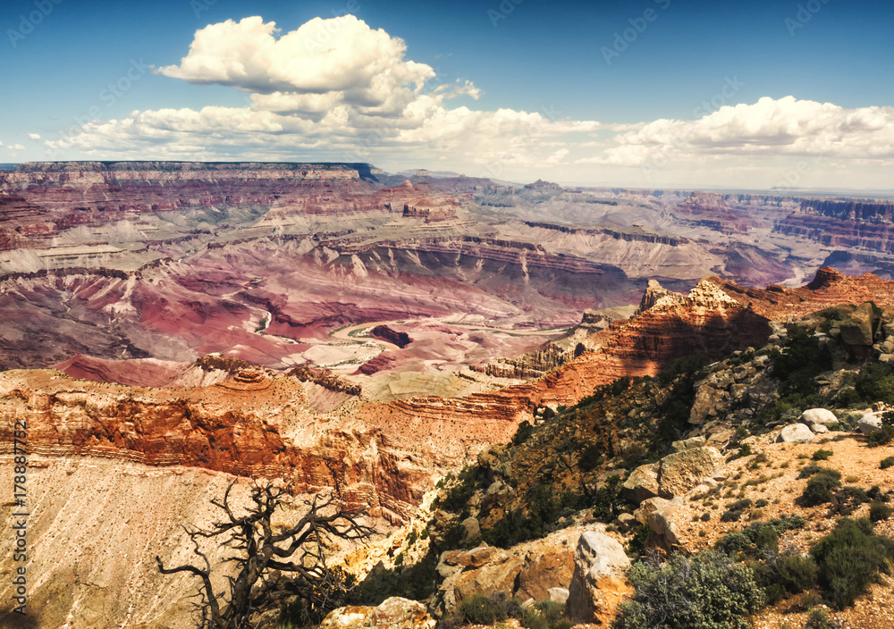 Moran Point - Grand Canyon, South Rim - Arizona, AZ, USA Moran Point - Grand Canyon, South Rim - Arizona, AZ, USA